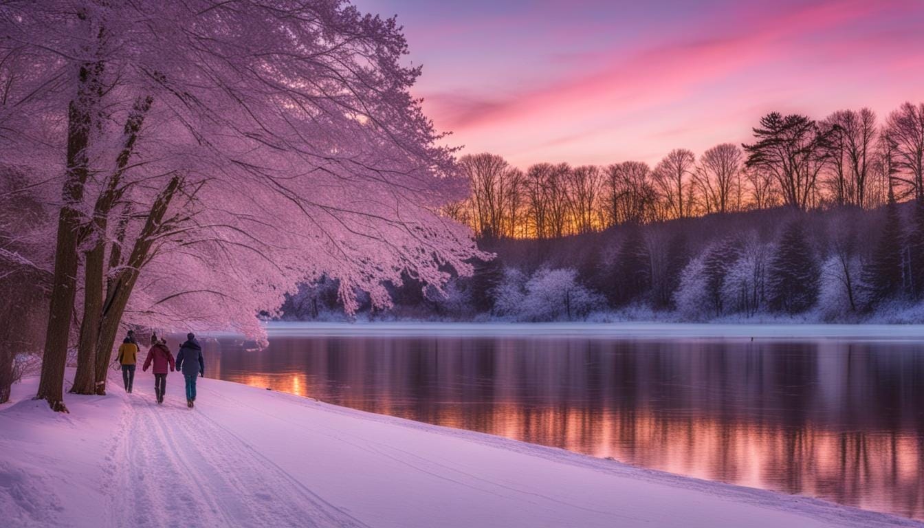 Winter Recreation At Lake Hope State Park Winter Recreation at Lake Hope State Park