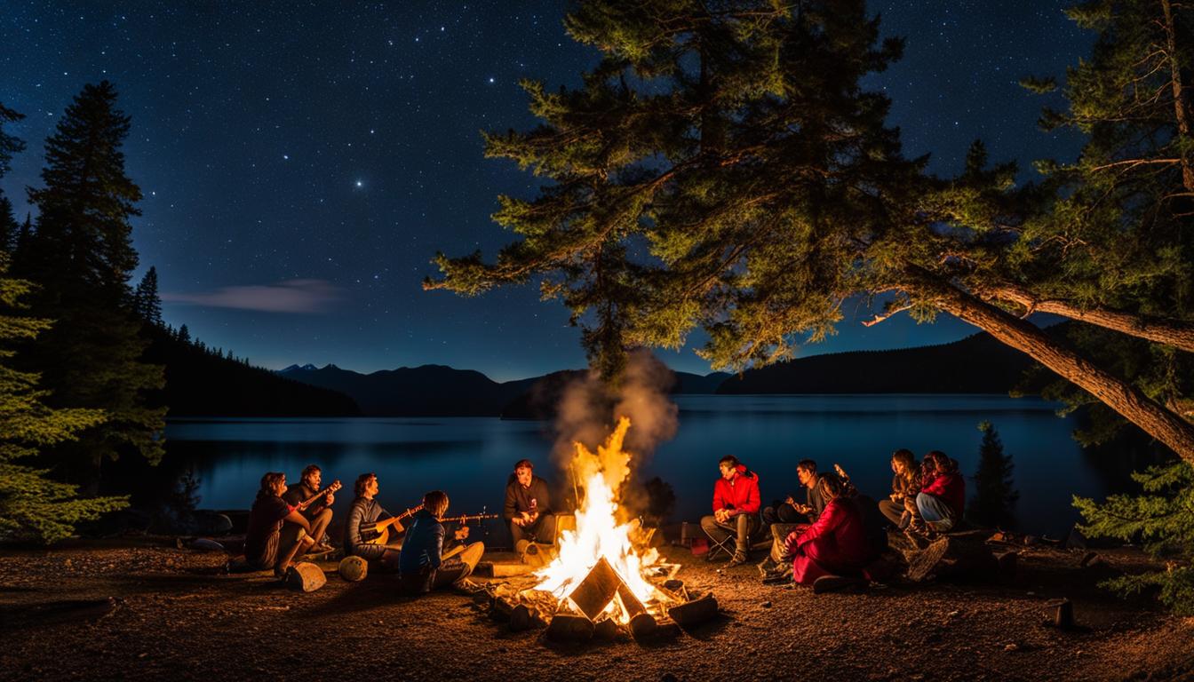 Camping At Harrison Lake State Park camping at Harrison Lake State Park