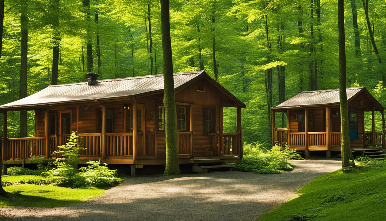 camping cabins ohio