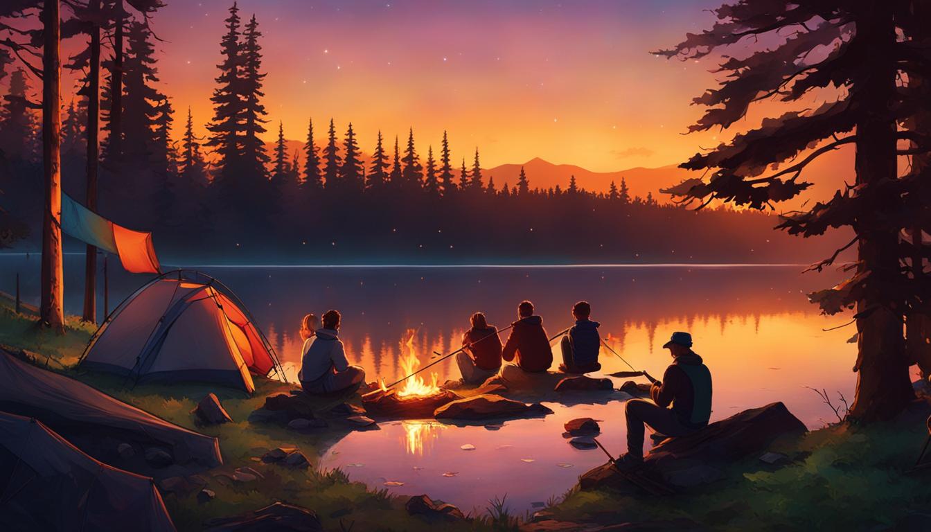 Camping In East Fork State Park camping in East Fork State Park