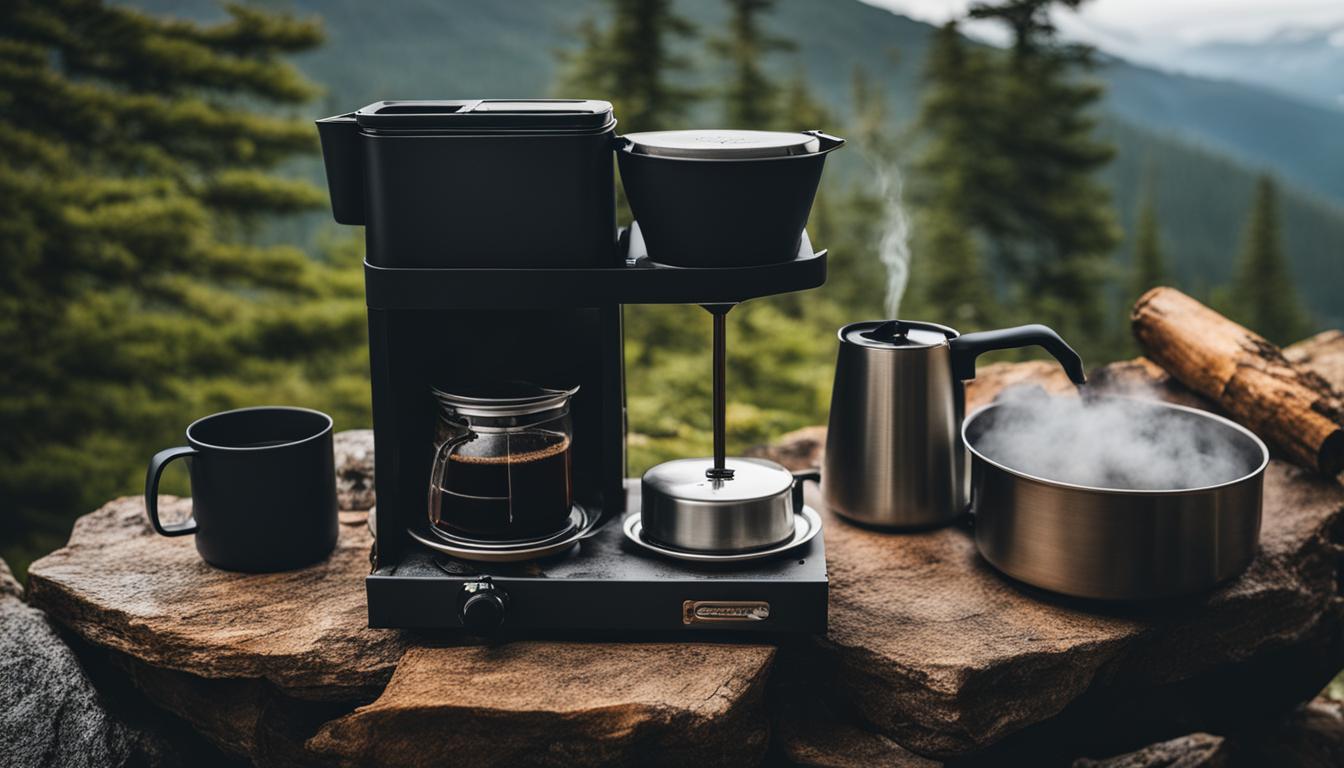 coffee brewing equipment for camping