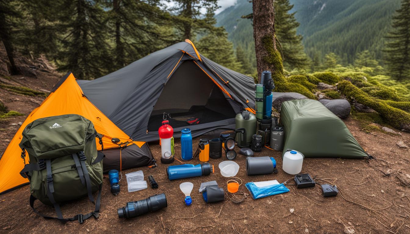 essential gear for dry camping