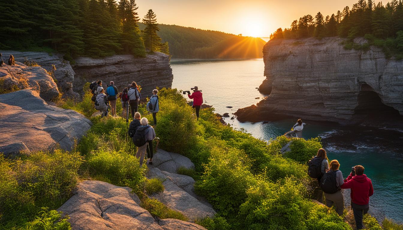 Exploring The Area North Bass Island exploring the area North Bass Island