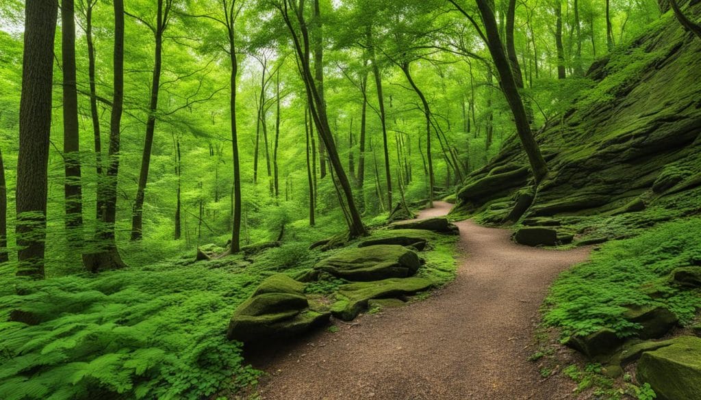 Hiking Trails In Shawnee State Park hiking trails in Shawnee State Park