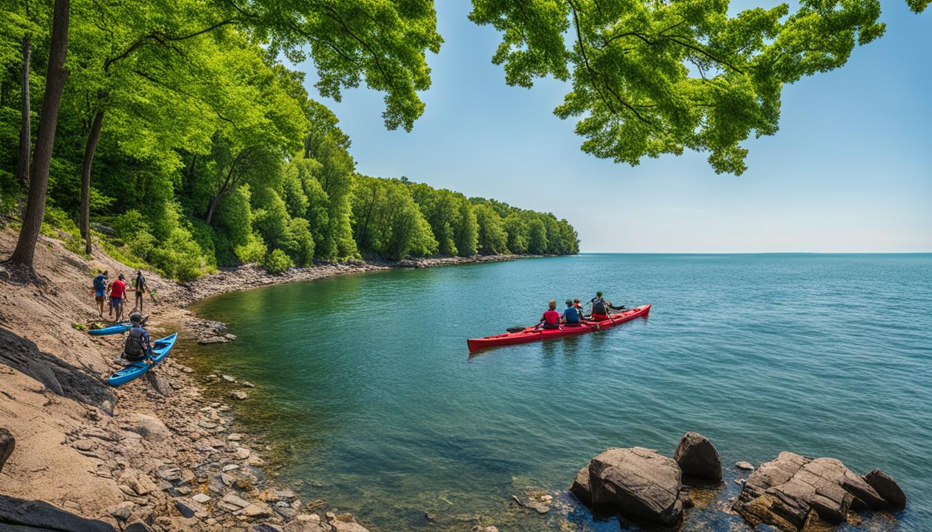 Outdoor Activities On North Bass Island outdoor activities on North Bass Island