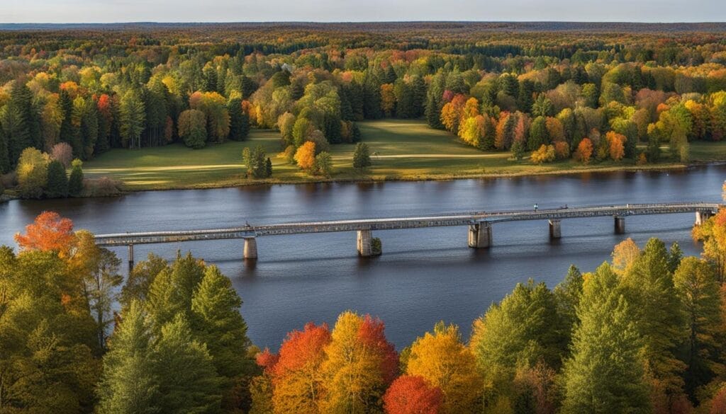 Menominee River State Recreation Area Explore Michigan Parks Verdant