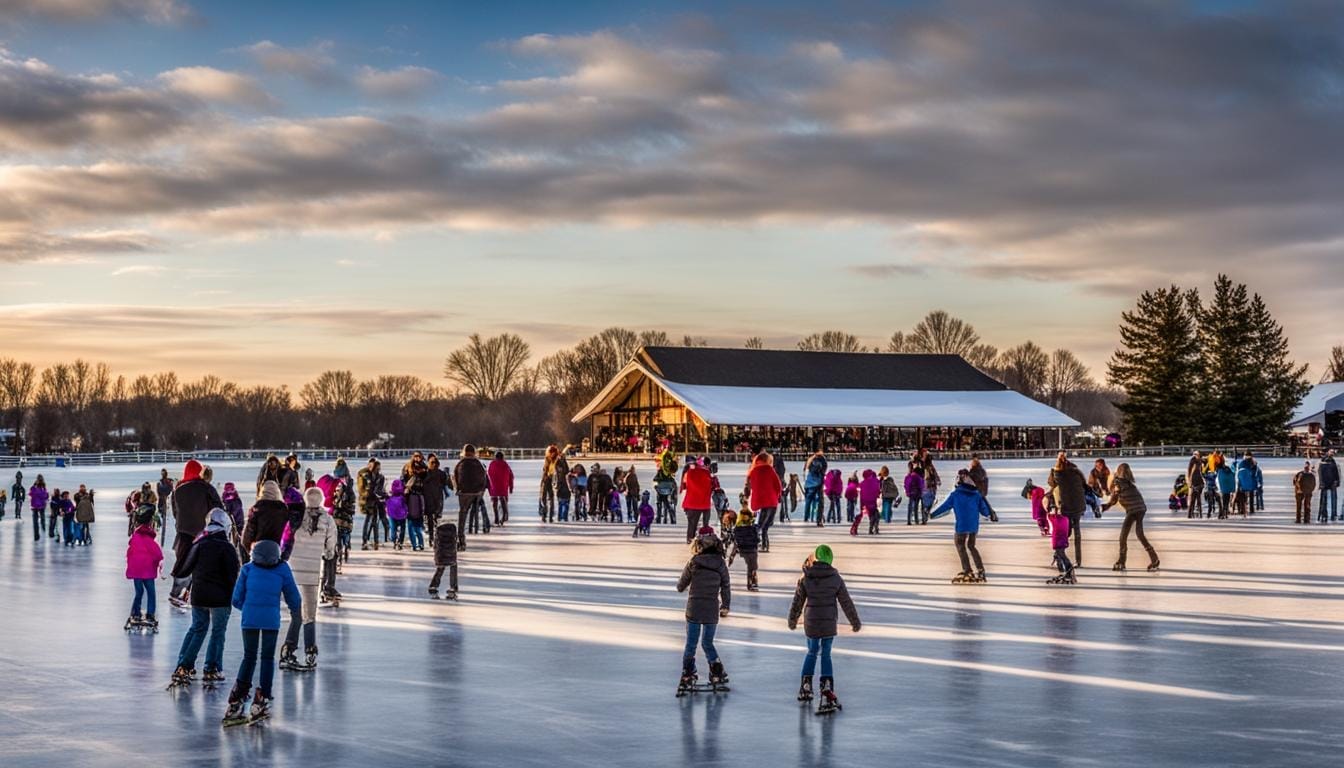 Winter Recreation At Buckeye Lake State Park winter recreation at Buckeye Lake State Park