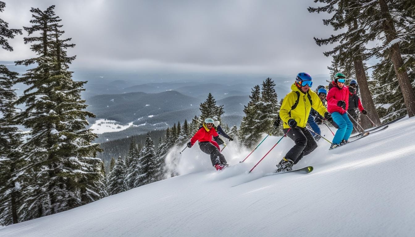 Winter Recreation At Punderson State Park winter recreation at Punderson State Park